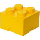 Room Copenhagen LEGO Storage Brick 4 yellow - RC40031732