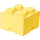 Room Copenhagen LEGO Storage Brick 4 pastel yellow - RC40031741