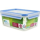 Cutii alimentare Emsa Clip & Close food storage container (transparent / blue, 2.3 liters, large format)