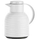 Emsa Samba vacuum jug Quick Press white 1.0L