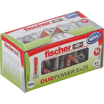 Fischer DUOPOWER 5x25 LD 100pcs