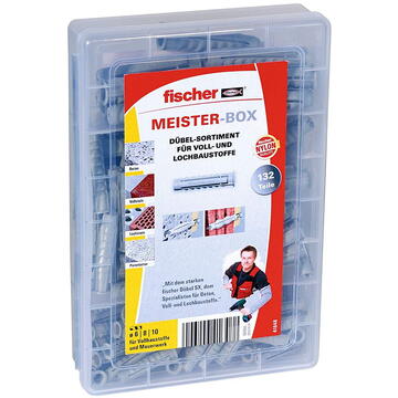 Fischer Meister-Box with dowel SX 132 pieces