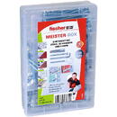 Fischer Meister-Box UX with screws and hooks - dowels - 118-piece