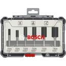 Bosch Powertools Bosch cutter set 6 pcs Straight 6mm shank - 2607017465