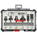 Bosch Powertools Bosch cutter set 6 pcs Trim & Edging 6mm - 2607017468 shank