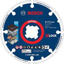Bosch X-LOCK diamond metal disc 115mm, cutting disc 2608900532