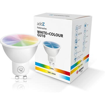 Rademacher addZ White + Color GU10 LED, LED lamp (replaces 50 watts)