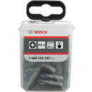 Bosch screwdriver bit extra hard, PZ2, 25mm, 25 pieces in TIC TAC BOX