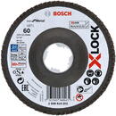 Bosch Powertools Bosch X-LOCK serrated lock washer X571 Best for Metal, 125mm, grinding wheel (O 125mm, K 120, angled version)