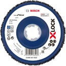 Bosch X-LOCK coarse cleaning disc, N377 metal, 125mm, grinding disc (black)
