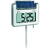 TFA Digital garden thermometer with solar lighting AVENUE (silver)