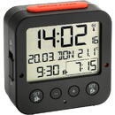 Ceasuri decorative TFA Digital radio alarm clock with temperature BINGO (black/red)