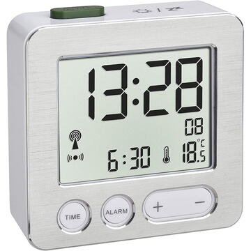 Ceasuri decorative TFA Digital Radio Alarm Clock (black)