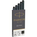 Parker Quink inktpatronen zwart, doos met 5 stuks Black 5 pc(s)