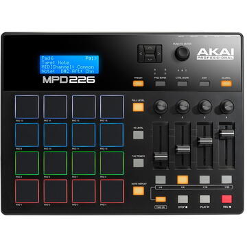 AKAI MPD 226 Pad controller MIDI USB RGB Black