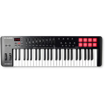 M-AUDIO Oxygen 49 (MKV) MIDI keyboard 49 keys USB Black