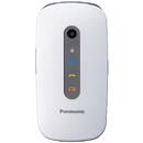 Telefon mobil Panasonic KX-TU456 Single SIM, 2G Alb