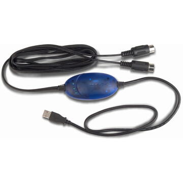 Accesorii Audio Hi-Fi M-AUDIO Pinnacle Uno - 1-In/1-Out USB Bus-Powered MIDI Interface MIDI interface adapter