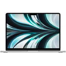 Notebook MacBook Air 13 with Liquid Retina (2022) 13.6" Apple M2 Octa Core 8GB 512GB SSD Apple M2 10 Core Graphics RO KB macOS Monterey Silver