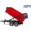 BRUDER tipping trailer with automatic - 02211
