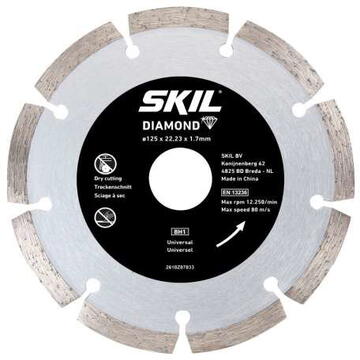 Skil Red SKIL 2610S01159 set de 2 discuri diamantate, cu diametrul de 125 mm