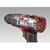 Skil Red SKIL 3070 HD Masina de gaurit cu percutie 0-480/0-1800 rpm, Brushless, 2x Accu, incarcator si geanta