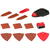 Skil Red Set de accesorii ,,FOX" SKIL 2610Z06594, o placa de baza si 9 foi de slefuire