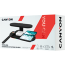 Incarcator Wireless Canyon WS-501 5in1, 10W, Black