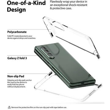Husa Ringke Husa Slim Ultra-Thin TPU Samsung Galaxy Z Fold 3 Transparent