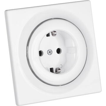 Fibaro Walli socket-outlet Type F White