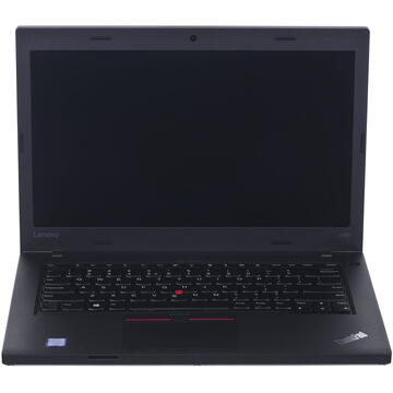 Laptop Refurbished LENOVO ThinkPad L470 i5-6200U 8GB 256GB SSD 14" HD Win10pro Used