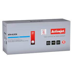 Activejet ATH-415CN Toner Cartridge for HP; Replacement HP 415A W2031A; Supreme; 2100 pages; Blue, with chip