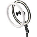Baseus Lampa circulara Light Ring 12 inch Black (lumina mixta, 15W, trepied si suport telefon inclus)