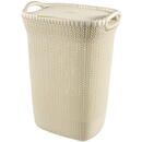 Curver Knit laundry basket 57 L Rectangular Plastic Beige