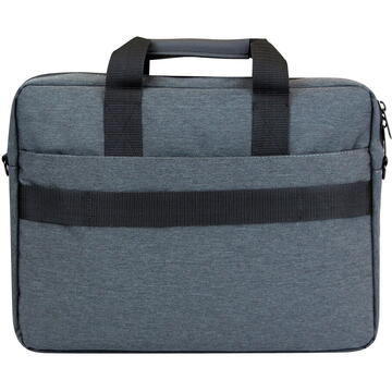 Addison 314015 notebook case 39.6 cm (15.6") Toploader bag Grey