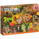 Jumbo puzzle animals in autumn 1000 - 18863