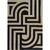CARPET DECOR Dywan Art. Deco Tiffany Black 160x230