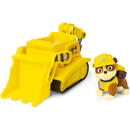 Spinmaster Spin Master Paw Patrol Rubbles Bulldozer Model Vehicle (With Collectible Figure)