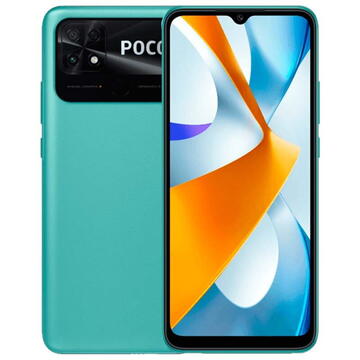 Smartphone Xiaomi Poco C40 64GB 4GB RAM Dual SIM Coral Green