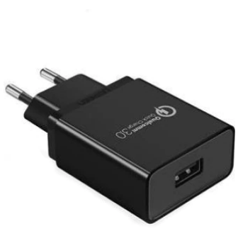 Incarcator de retea UGREEN CD122 Quick Charge 18W, 1 x USB 5V/3A, negru