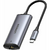 Placa de retea ADAPTOR RETEA Ugreen, "CM275" extern, USB-C la port RJ-45, 2.5 Gbps, gri "70446" (include TV 0.18lei) - 6957303874460