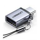 ADAPTOR Ugreen, "US270", USB Type-C(T) to USB 3.0(M), gri