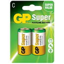 Baterie GP Batteries, Super Alcalina C (LR14) 1.5V alcalina, blister 2 buc. "GP14A-2UE2" "GPPCA14AS003" - 16370 (include TV 0.16lei)