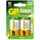 Baterie GP Batteries, Super Alcalina D (LR20) 1.5V alcalina, blister 2 buc. "GP13A-2UE2" "GPPCA13AS005" - 17154 (include TV 0.16lei)