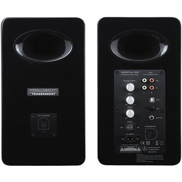 BOXE AIRPULSE 2.0, RMS: 100W (2 x 10W, 2 x 40W), bluetooth telecomanda wireless, 5" bass, volum, bass, treble, optical, Aux&amp;amp;PC, sub-out, USB, black, "A100-BK" (include TV 10lei)