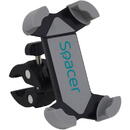 SUPORT Bicicleta SPACER pt SmartPhone, Multi-Purpose, fixare de bare de diferite dimensiuni, Negru, "SPBH-MP-01"