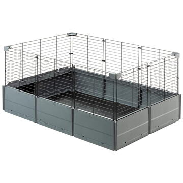 Custi, tarcuri si colivii FERPLAST Cușcă modulară fără acoperiș pentru un iepure
