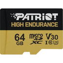 Card memorie Patriot EP Series High Endurance 64 GB MicroSDXC Class 10