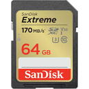 Card memorie SanDisk Extreme 64 GB SDXC UHS-I Class 10