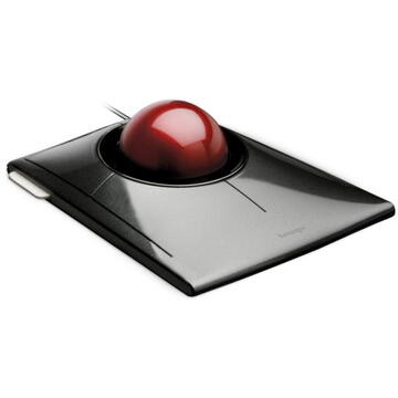 Mouse Kensington K72327EU Trackball "SlimBlade" cu fir USB Laser Negru